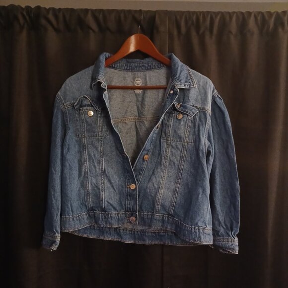 Wonder Nation Embroidered Start Denim Jean Jacket Kids size Xl (14/16 Plus ) - Picture 2 of 6